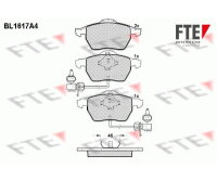 FTE  Bremsbeläge VW PASSAT 3B 3BG AUDI A4 8E B6 B7 A6 C5 4B C6 4F VORNE