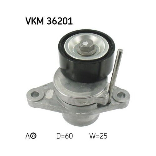 Spannrolle Keilrippenriemen für Dacia Renault Lada SKF automatisch VKM 36201
