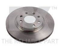 2x Bremsscheibe Vorderachse Ø 256mm für Volvo 204835
