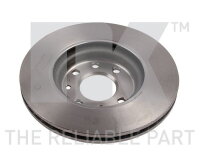 2x Bremsscheibe Vorderachse Ø 256mm für Volvo 204835