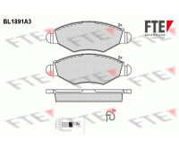 FTE Bremsbelagsatz Bremsbeläge Vorderachse für CITROEN XSARA PEUGEOT 206 306