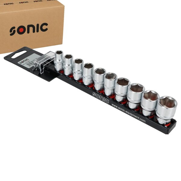 Stecknusssatz Stecknuss 3/8 6-Kant 8-17mm Nüsse SONIC 201001