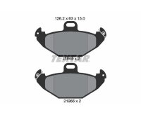 TEXTAR Bremsbelagsatz Bremsbeläge HINTERACHSE...