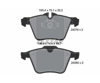 TEXTAR Bremsbeläge Q+ VORDERACHSE für Jaguar...