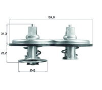 Thermostat MAHLE TX 141 83 83°C mit Dichtung Mercedes...