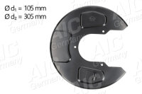 AIC Spritzblech Bremsscheibe Ankerblech 56411 hinten links für Ford Seat VW