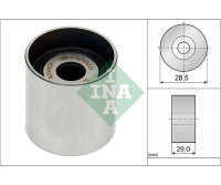 Zahnriemen-Umlenkrolle Schaeffler INA 532 0161 10 Ø 28,5 mm Breite 29 mm