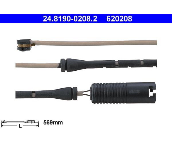 ATE Warnkontakt Bremsbelagverschleiß 24.8190-0208.2 Vorderachse für BMW