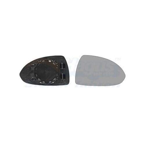 Spiegelglas VAN WEZEL 3750836 Opel Corsa D S07 E X15 rechts konvex Hagus