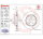 2x BREMBO Bremsscheibe PRIME LINE - Co-Cast Hinterachse 300mm