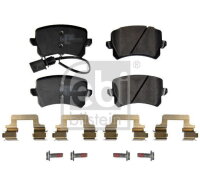 Bremsbeläge für Audi Q3 8U FEBI BILSTEIN HINTERACHSE