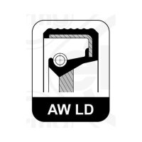 Kurbelwellendichtring ELRING 494.500 Porsche 911 356 914 65x85x10 mm MVQ