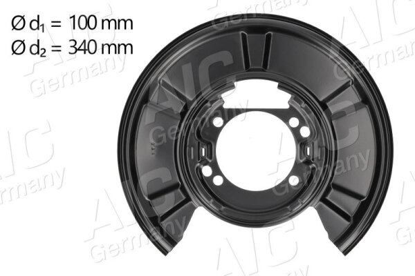 AIC Spritzblech Bremsscheibe Ankerblech 56433 Hinterachse links für Mercedes VW