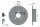 2x TEXTAR Bremsscheibe PRO Hinterachse Ø 258mm für MERCEDES W201 190