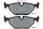 TEXTAR Bremsbelagsatz Scheibenbremse Q+ 2193402
