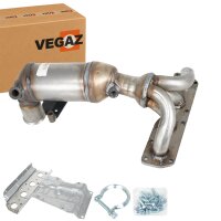 VEGAZ KAT KATALYSATOR FÜR PEUGEOT 207 308 CITROEN C3...