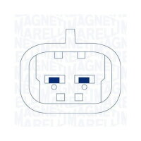 Fensterheber hinten links elektrisch mit Motor MAGNETI MARELLI 350103905000