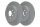 2x ATE Bremsscheibe Hinterachse Ø308mm für PATHFINDER NISSAN R51 3 VAN dCi 4WD 4x4