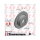 2x ZIMMERMANN COAT Z Brake Disc, Rear Axle, 300mm