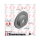 2x ZIMMERMANN COAT Z Brake Disc, Rear Axle, 300mm