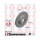 2x ZIMMERMANN Bremsscheibe SPORT Z Ø280mm VORDERACHSE für AUDI 80 (B4) CABRIO (B3)