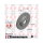 2x ZIMMERMANN Bremsscheibe SPORT Z Ø280mm VORDERACHSE für AUDI 80 (B4) CABRIO (B3)