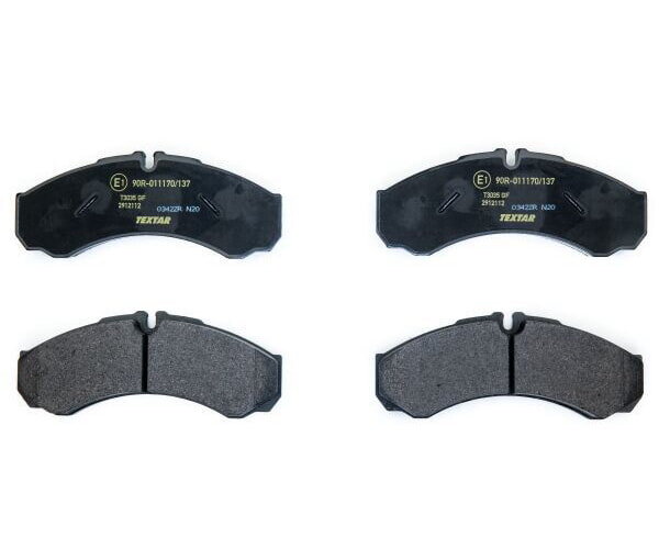 TEXTAR Bremsbelagsatz BremsklotzFür Iveco Daily Renault Macott Bremse hinten