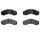 TEXTAR Bremsbelagsatz BremsklotzFür Iveco Daily Renault Macott Bremse hinten