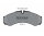 TEXTAR Bremsbelagsatz BremsklotzFür Iveco Daily Renault Macott Bremse hinten