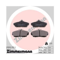 ZIMMERMANN Bremsbelagsatz Bremsbeläge Vorderachse...