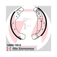 Bremsbackensatz Hinten Opel Astra Vectra Zafira ZIMMERMANN Trommel 109901009