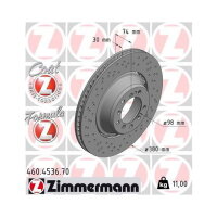 1x ZIMMERMANN Bremsscheibe FORMULA Z Ø 380mm...