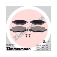 ZIMMERMANN Bremsbelagsatz Bremsbeläge Vorderachse...