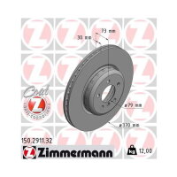 1x ZIMMERMANN Bremsscheibe FORMULA F Ø370mm...