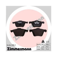 ZIMMERMANN Bremsbeläge VORDERACHSE für VOLVO...