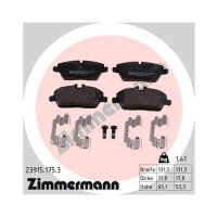 ZIMMERMANN Bremsbeläge VORDERACHSE  für MINI...