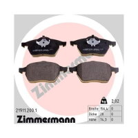 ZIMMERMANN Bremsbeläge VORDERACHSE für VW AUDI SEAT SKODA