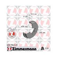 2x Bremstrommel Hinterachse für VW Lupo 6X1 6E1...