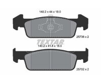 TEXTAR Bremsbeläge Q+ VORDERACHSE für DACIA...