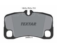 TEXTAR Bremsbelagsatz Scheibenbremse 2445401
