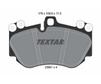 TEXTAR Bremsbeläge VORDERACHSE für AUDI R8...