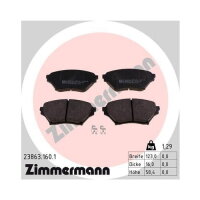 ZIMMERMANN Bremsbeläge VORDERACHSE für MX NB...