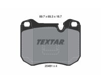 TEXTAR Bremsbeläge für PORSCHE 924 2.0 2.5 S +...