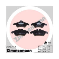 Bremsbeläge Vorne für MERCEDES-BENZ VW ZIMMERMANN