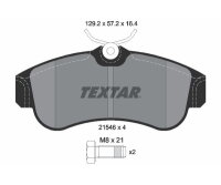 TEXTAR Bremsbelagsatz Bremsbeläge Vorne für...
