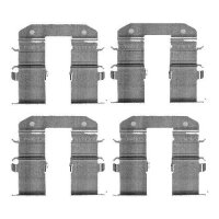Bremsbelag-Zubehörsatz TEXTAR 82074000 Kia Cerato TD...