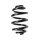 Fahrwerksfeder Schraubenfeder Ford SEAT VW SPIDAN hinten Miniblock 155mm 55305