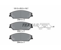 TEXTAR Bremsbelagsatz für Toyota Camry V VI VII...
