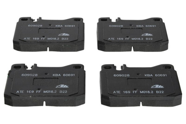 Bremsbeläge für Mercedes-Benz /8 123 W114 W123 VORDERACHSE ATE
