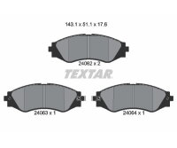 TEXTAR Bremsbeläge VORDERACHSE für CHEVROLET...